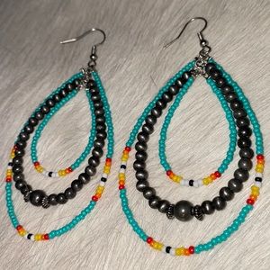 Beaded dangle Earrings